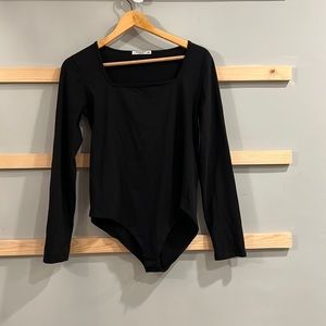 XXL Black Bodysuit